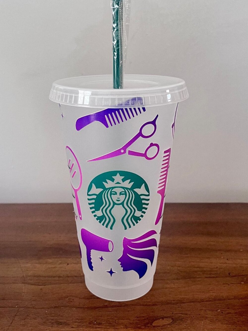 🎀 Custom Hair Stylist Starbucks Reusable Cold Cup 🎀